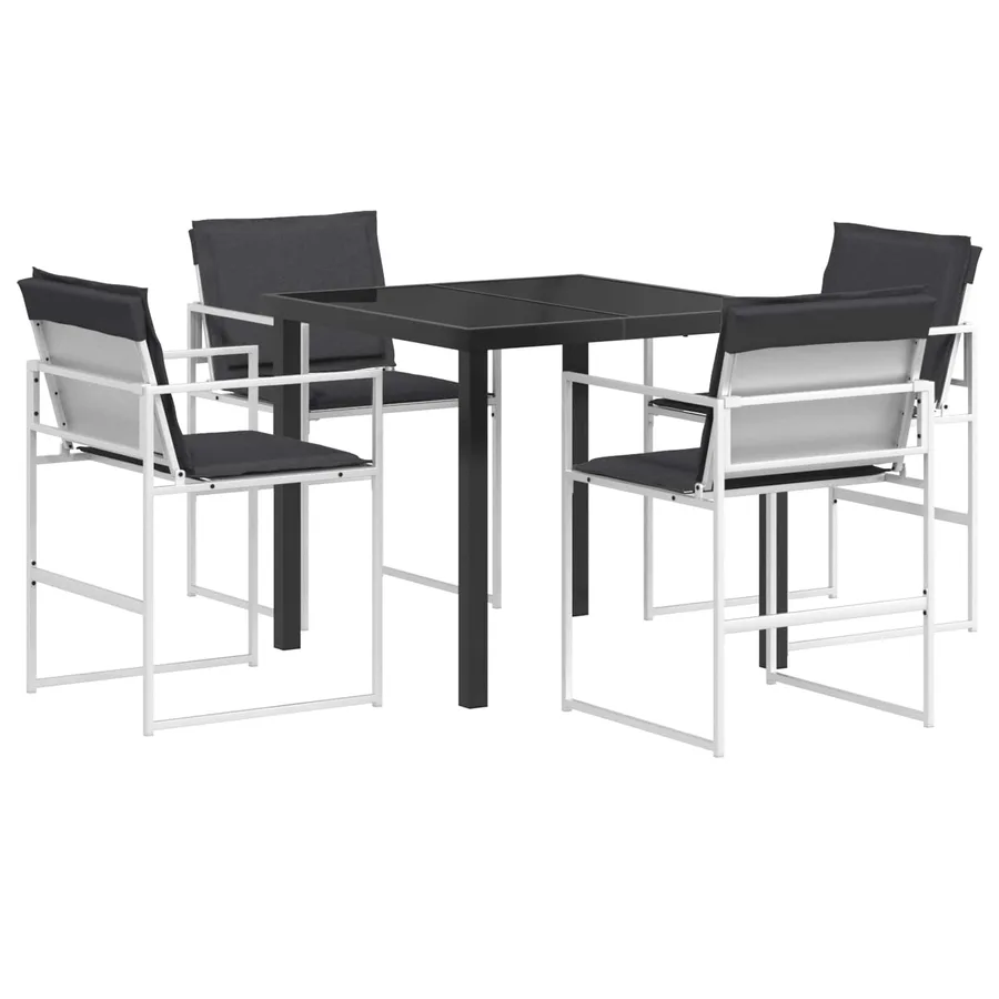 Ensemble de salle à manger pour jardin 5 pcs - 2