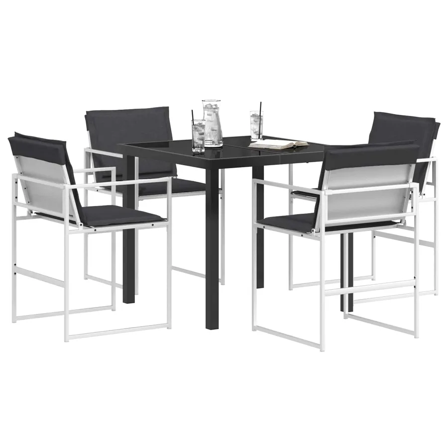 Ensemble de salle à manger pour jardin 5 pcs - 3