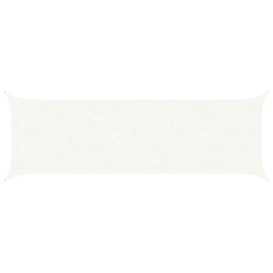 Voile d'ombre Blanc 6 x 2 m 100 % polyester Oxford - 2
