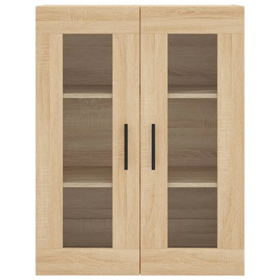 Armoires murales 2 pcs chêne sonoma bois d'ingénierie - 6