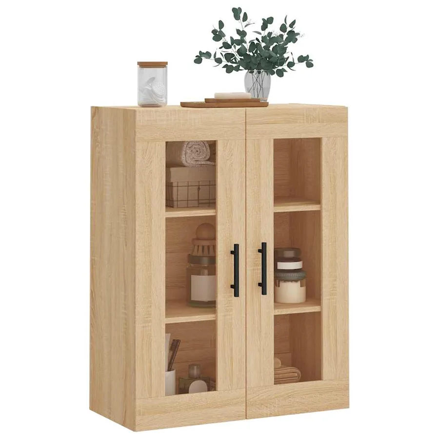 Armoire murale chêne sonoma 69,5x34x90 cm - 4