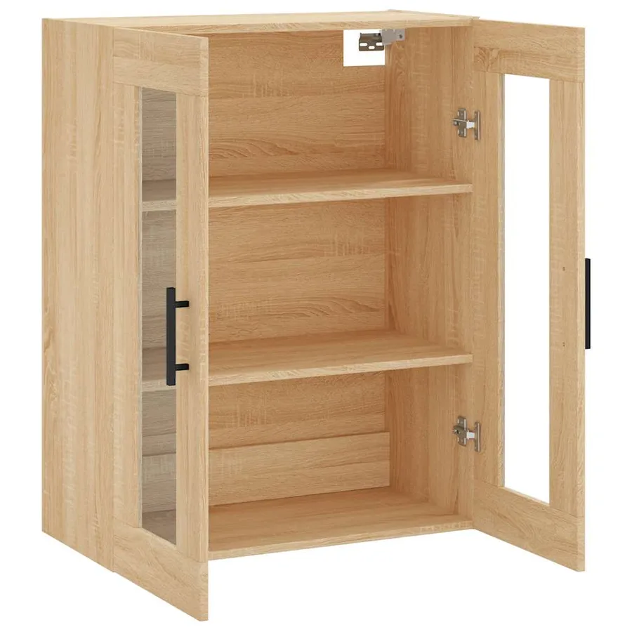 Armoire murale chêne sonoma 69,5x34x90 cm - 6
