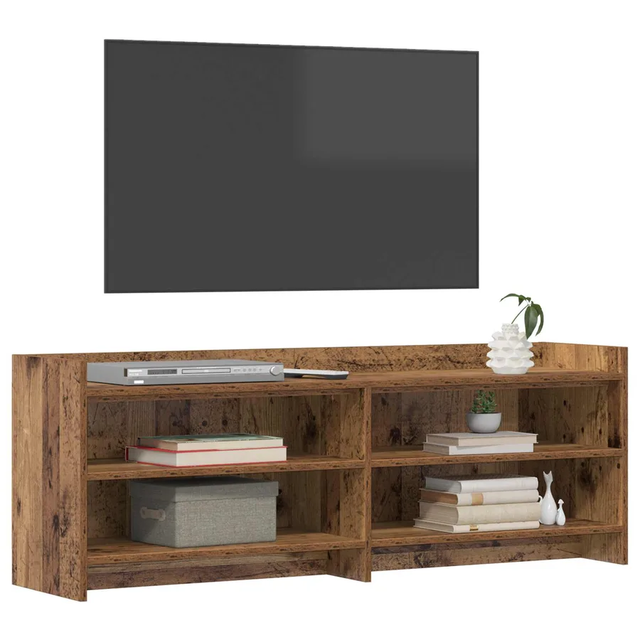 Meuble TV 135 x 33 x 47 cm Bois ancien Bois d'ingénierie - 3
