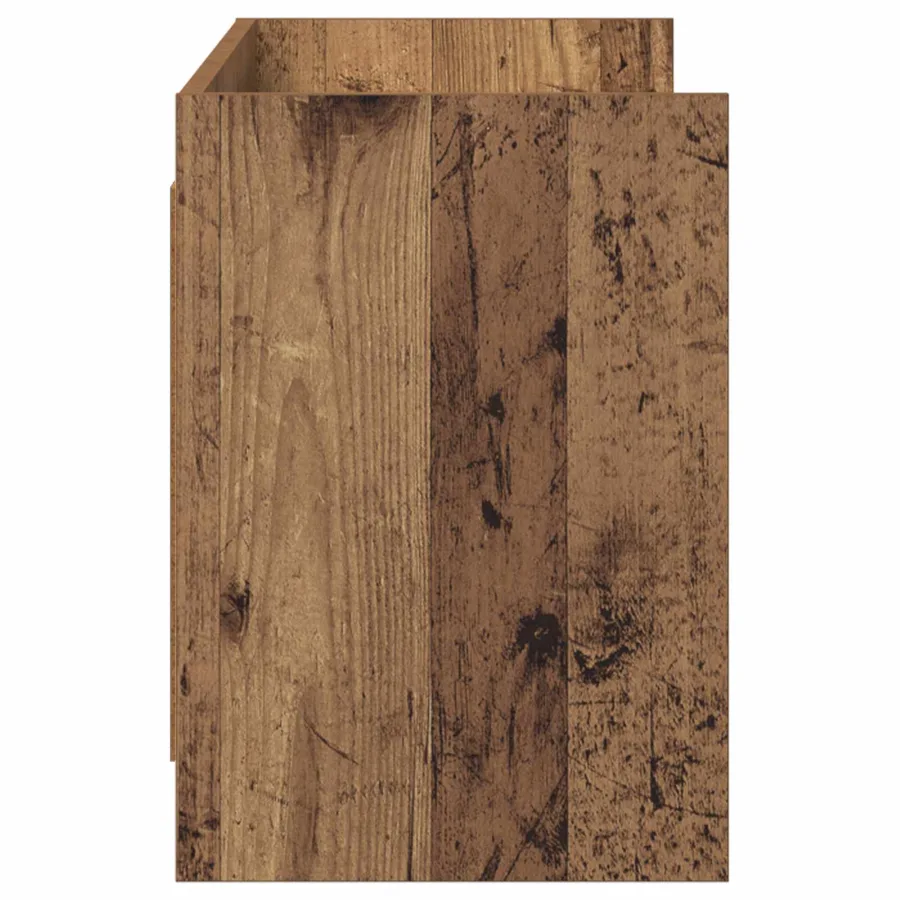 Meuble TV 135 x 33 x 47 cm Bois ancien Bois d'ingénierie - 5