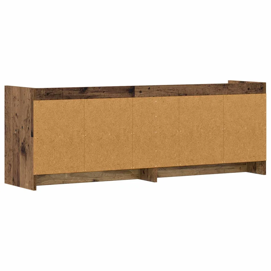 Meuble TV 135 x 33 x 47 cm Bois ancien Bois d'ingénierie - 6