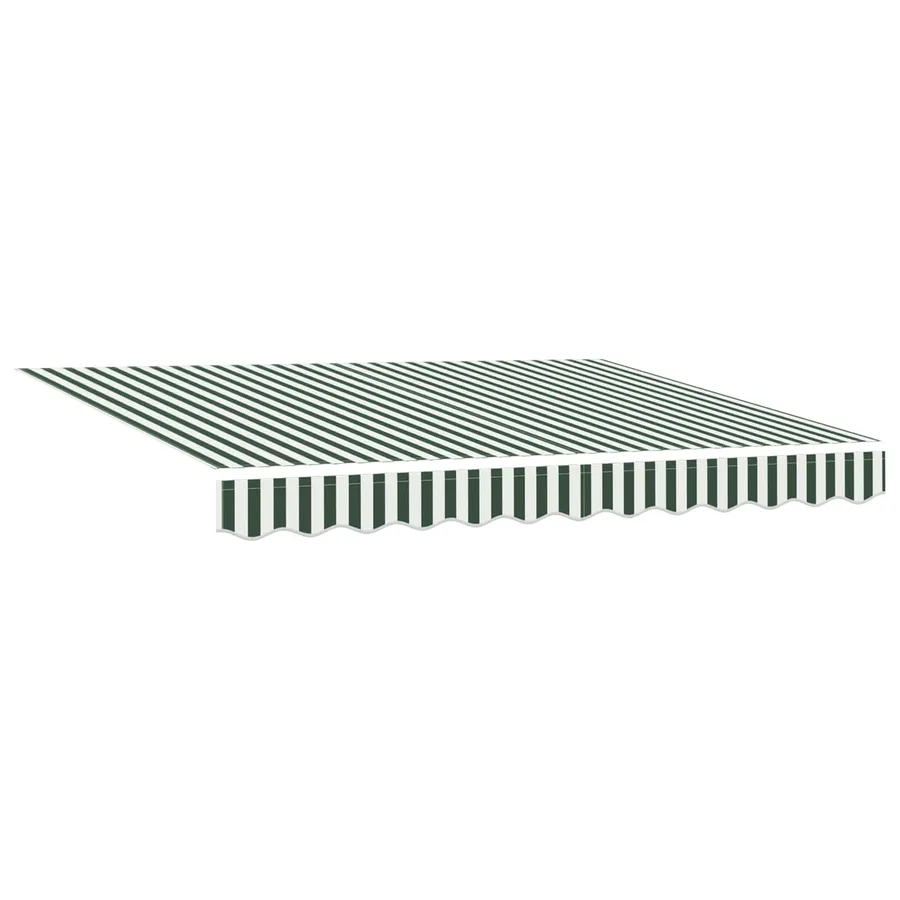 Store rétractable manuel avec LEDs Vert et blanc 3,5 x 2,5 m - 5