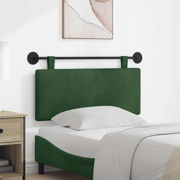 Tête de lit suspendue Tissu en velours côtelé