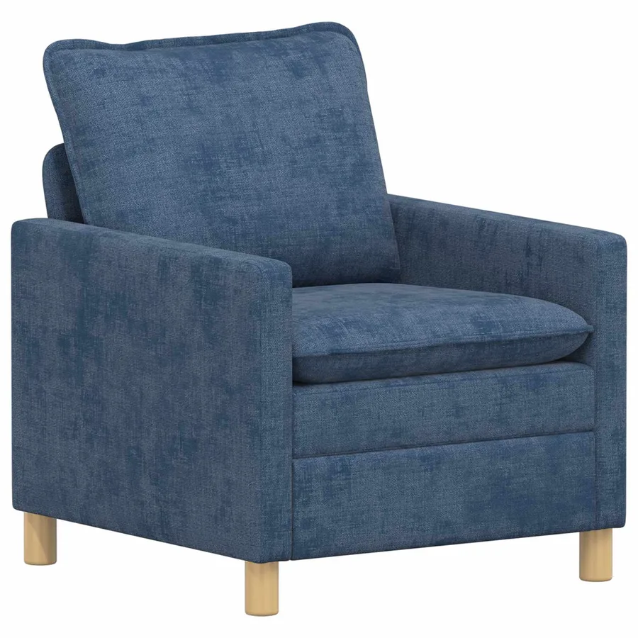 Canapé Bleu 76 x 81 x 87,5 cm Polyester - 2