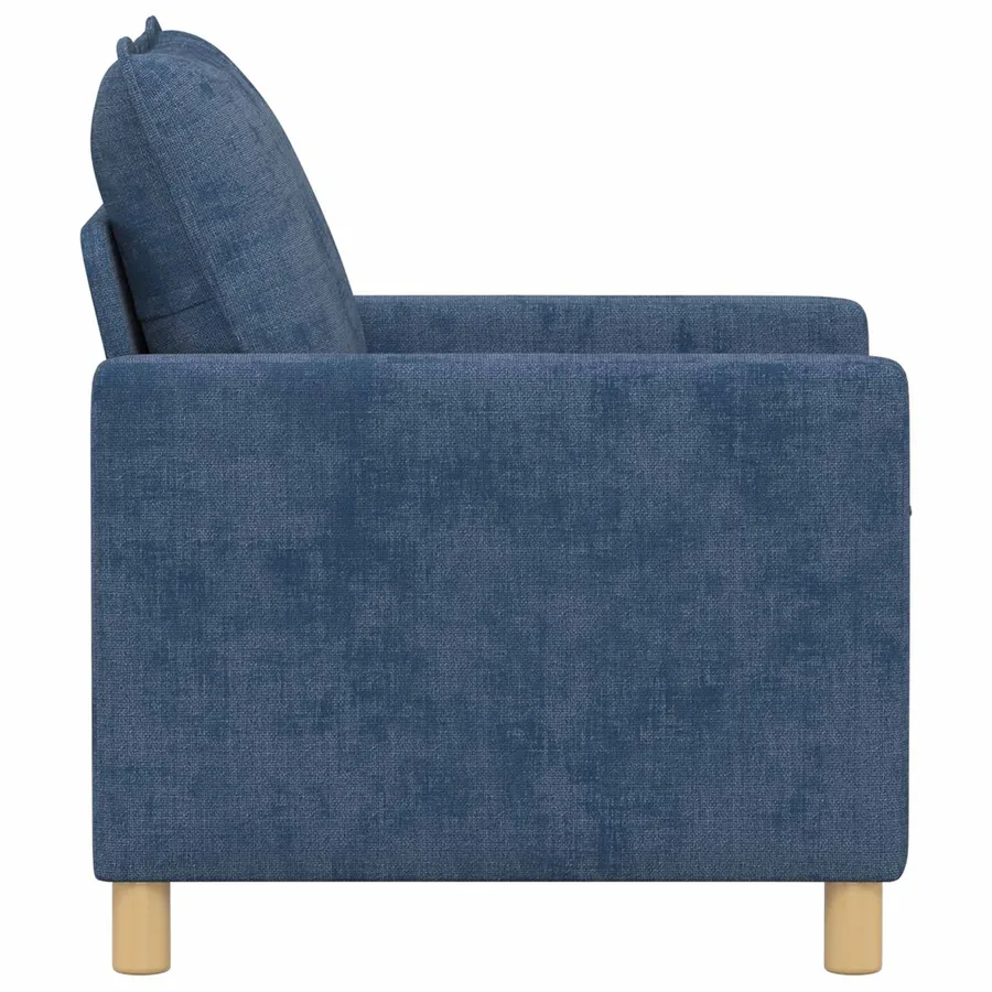 Canapé Bleu 76 x 81 x 87,5 cm Polyester - 4