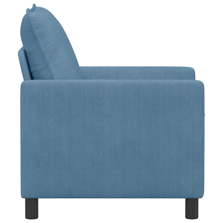 Canapé Bleu 76 x 81 x 87,5 cm Tissu - 4