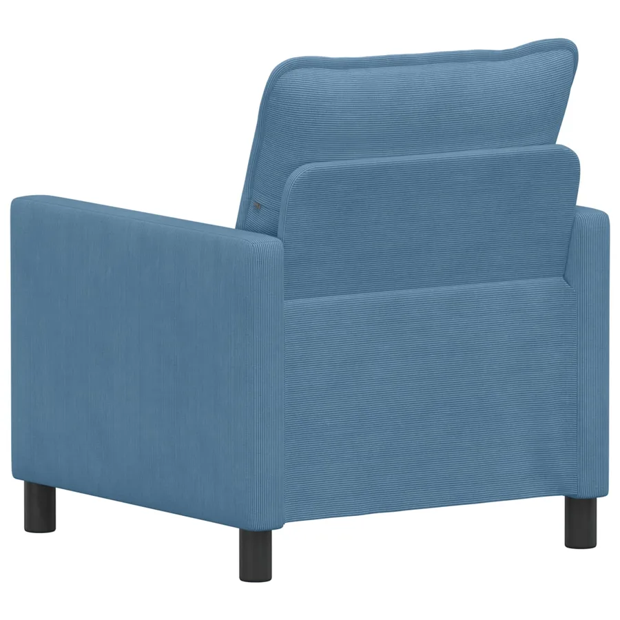 Canapé Bleu 76 x 81 x 87,5 cm Tissu - 5