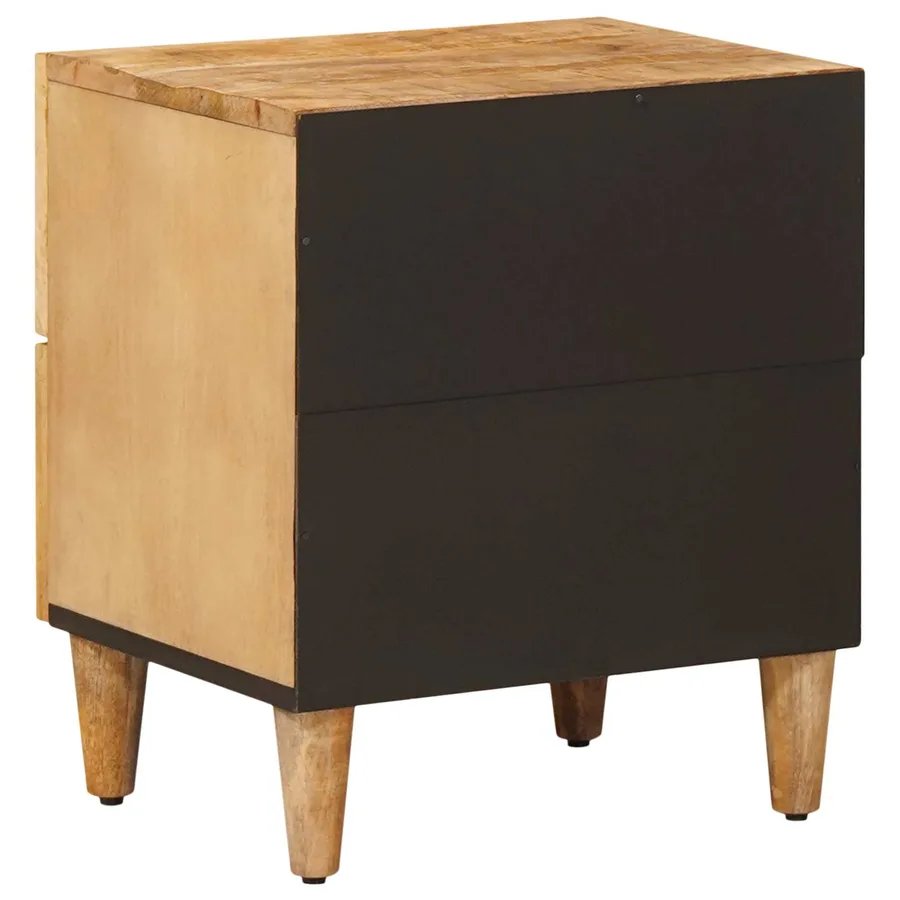 Table de chevet 2 pcs Marron 40 x 33,5 x 46 cm - 5