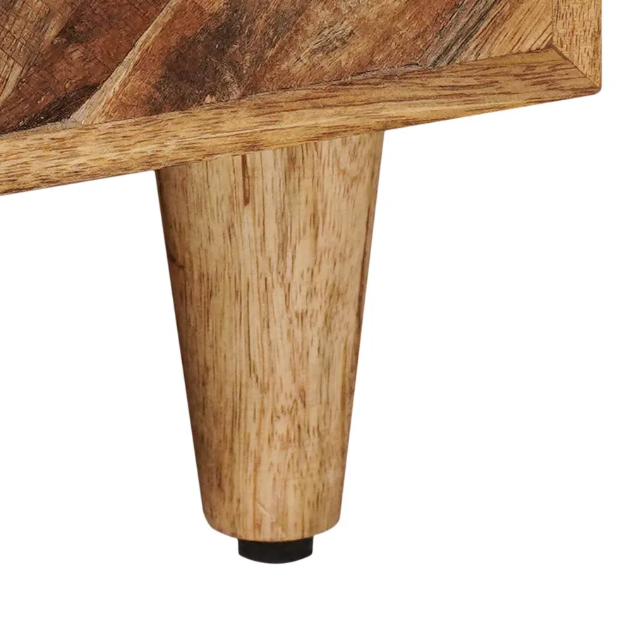Table basse Marron 80 x 54 x 40 cm Bois de mangue massif - 8