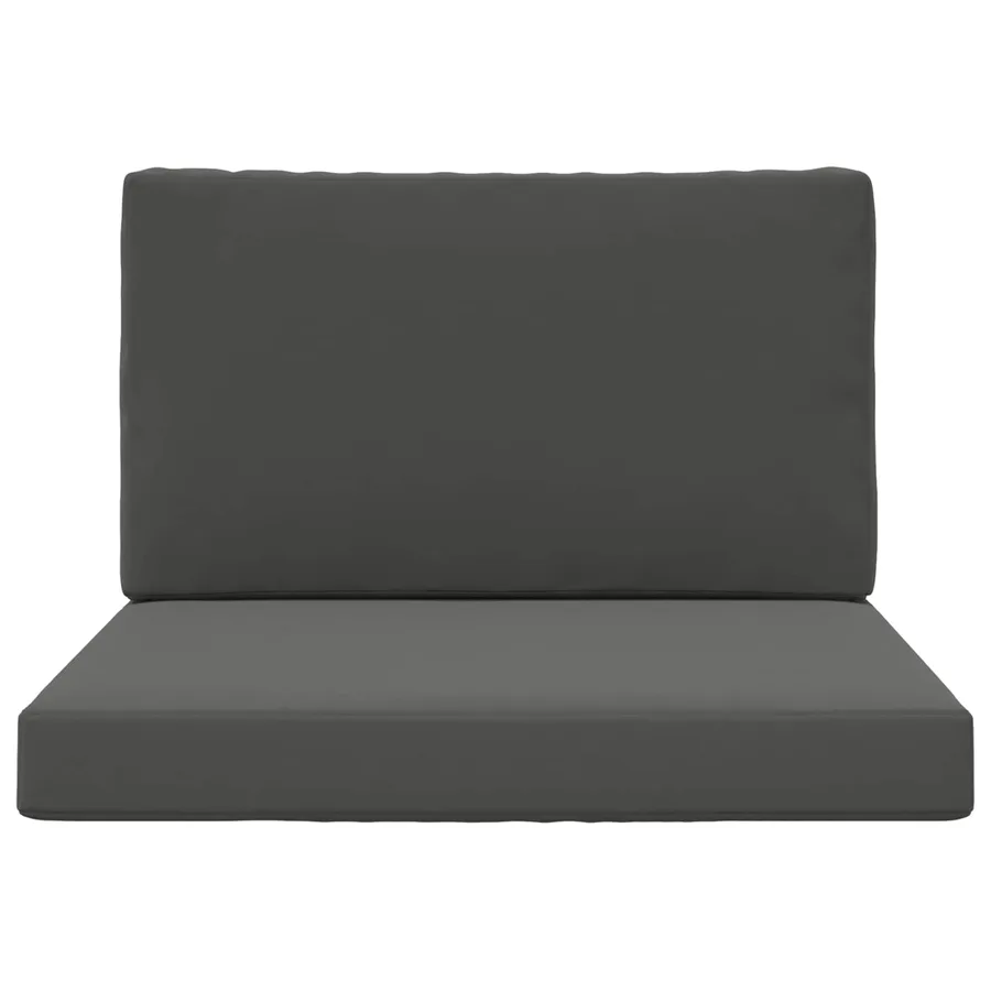 Coussin de canapé d'extérieur 2 pcs Anthracite Polyester - 6