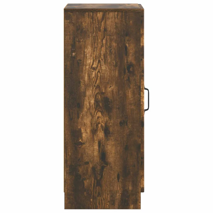 Buffet Chêne fumé 33 x 34,5 x 87 cm Bois d'ingénierie - 7