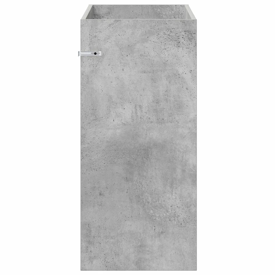 Meuble sous lavabo de salle de bain Gris béton - 5