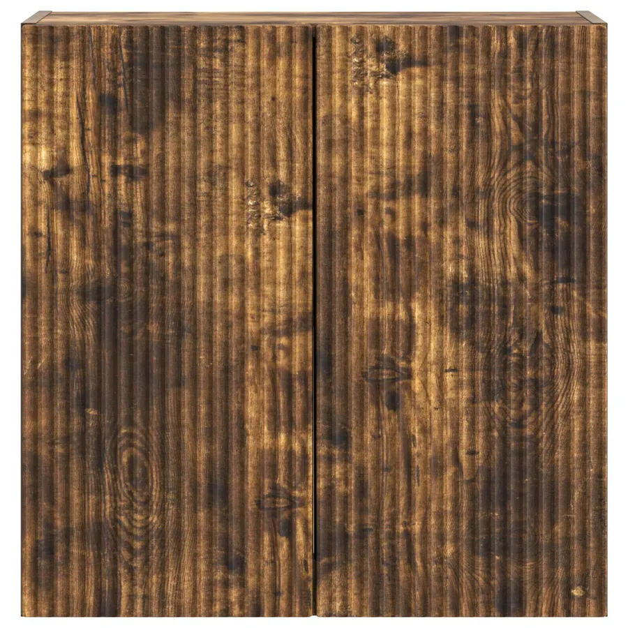 Armoire Murale Chêne fumé 59 x 31 x 60 cm Bois d'ingénierie - 4
