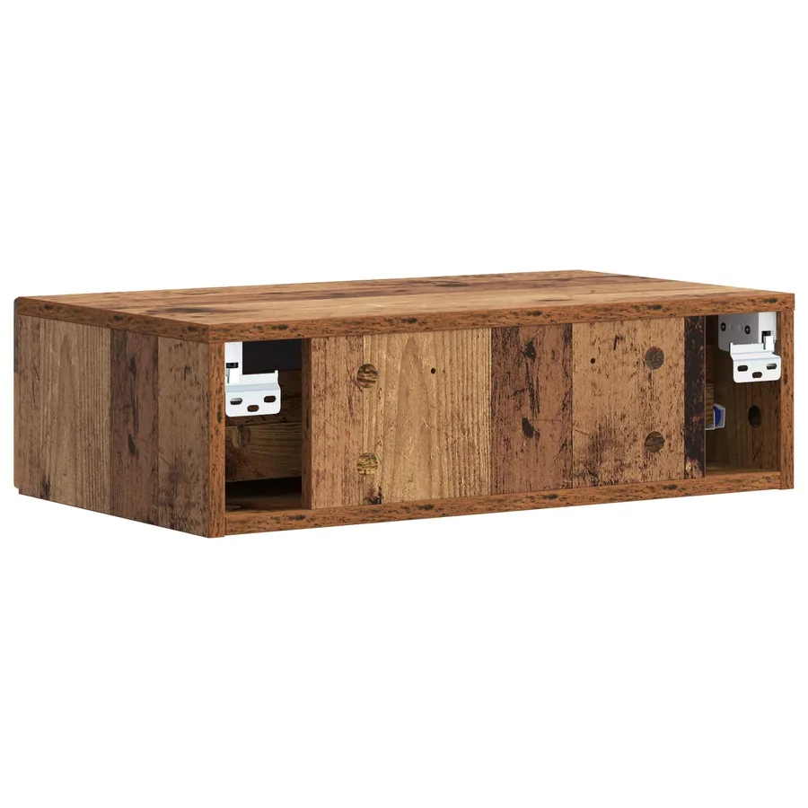 Table d'appoint murale Bois ancien 59 x 34,5 x 17 cm - 6