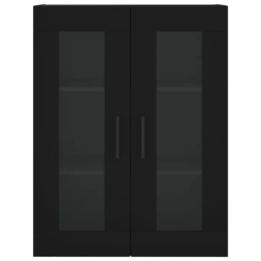 Armoire murale noir 69,5x34x90 cm - 7