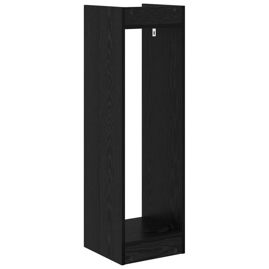 Support de Plante Chêne Noir 30 x 30 x 100 cm Bois d’ingénierie - 7