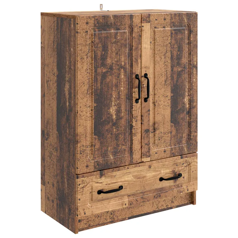 Buffet Bois ancien 66 x 34,5 x 92 cm Bois d'ingénierie - 2
