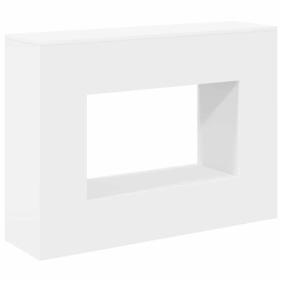 Table console 101 x 29 x 74 cm Blanc - 2