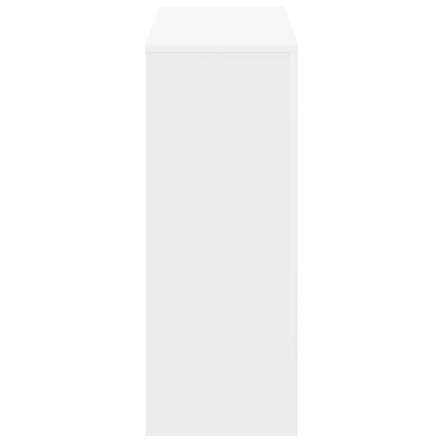 Table console 101 x 29 x 74 cm Blanc - 6