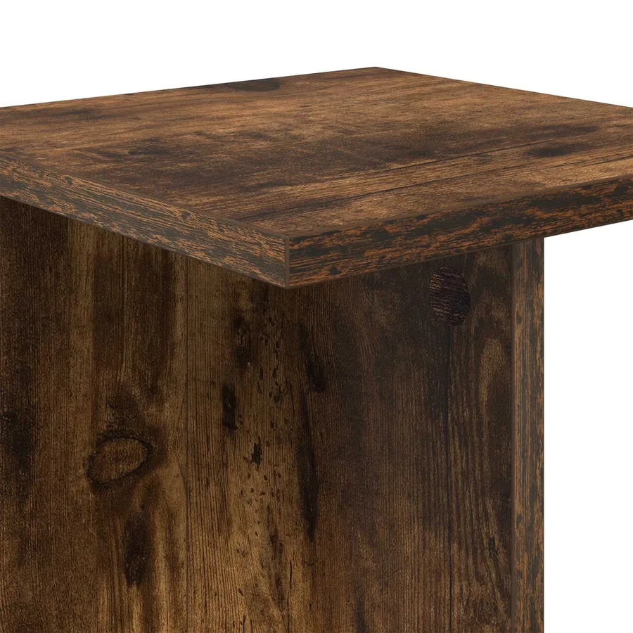Support de Plante 2 pc Chêne Fumé 25 x 25,5 x 40,5 cm - 8
