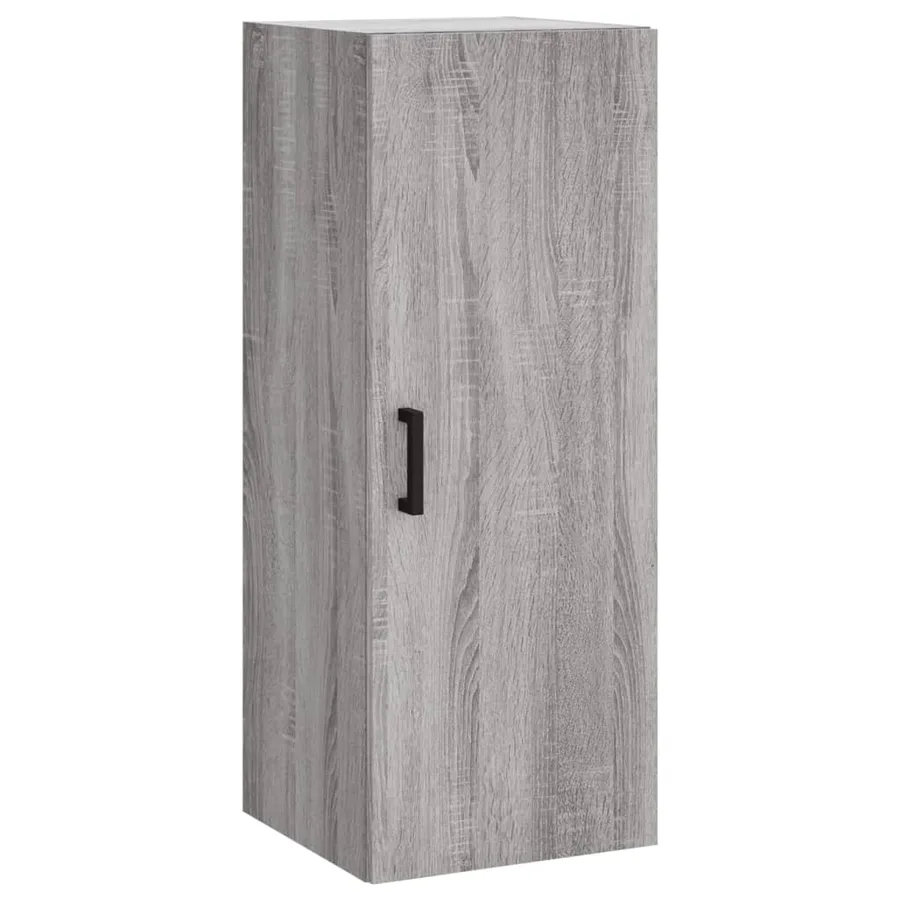 Buffet haut Sonoma gris 34,5x34x180 cm Bois d'ingénierie - 7