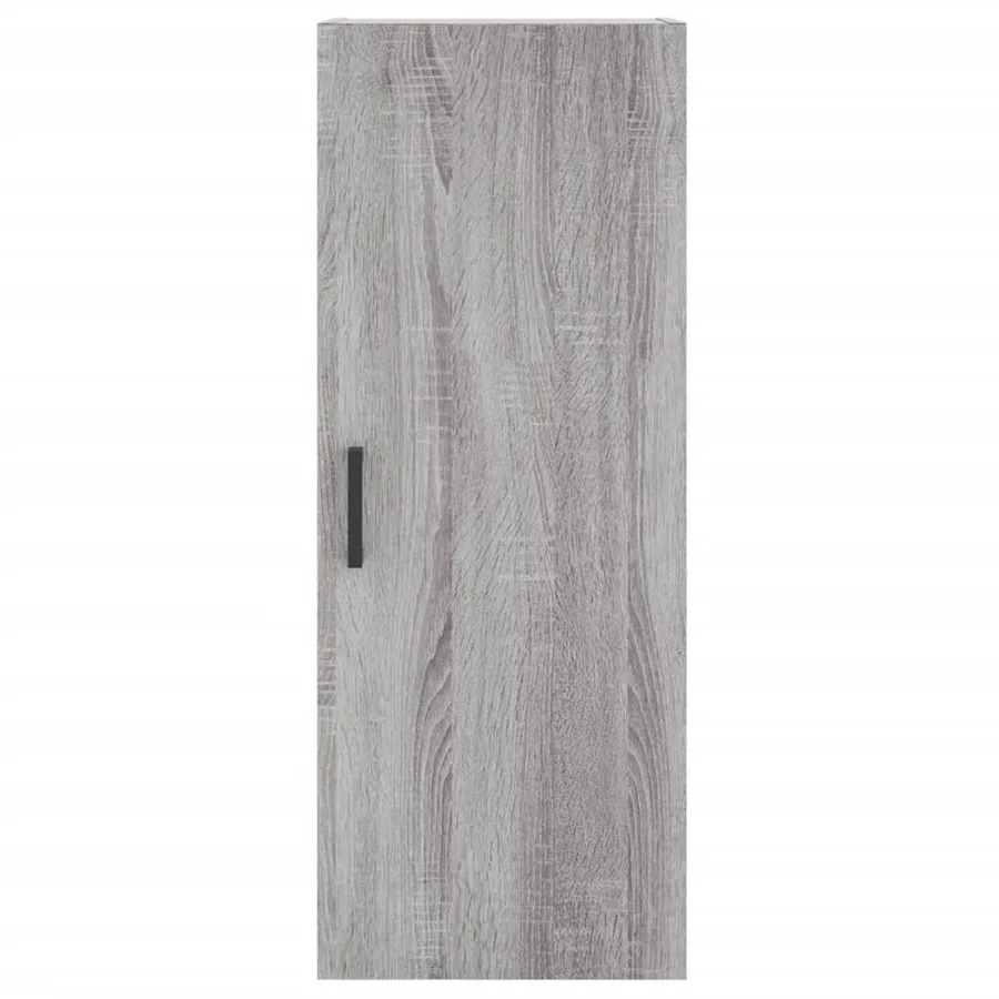 Buffet haut Sonoma gris 34,5x34x180 cm Bois d'ingénierie - 8