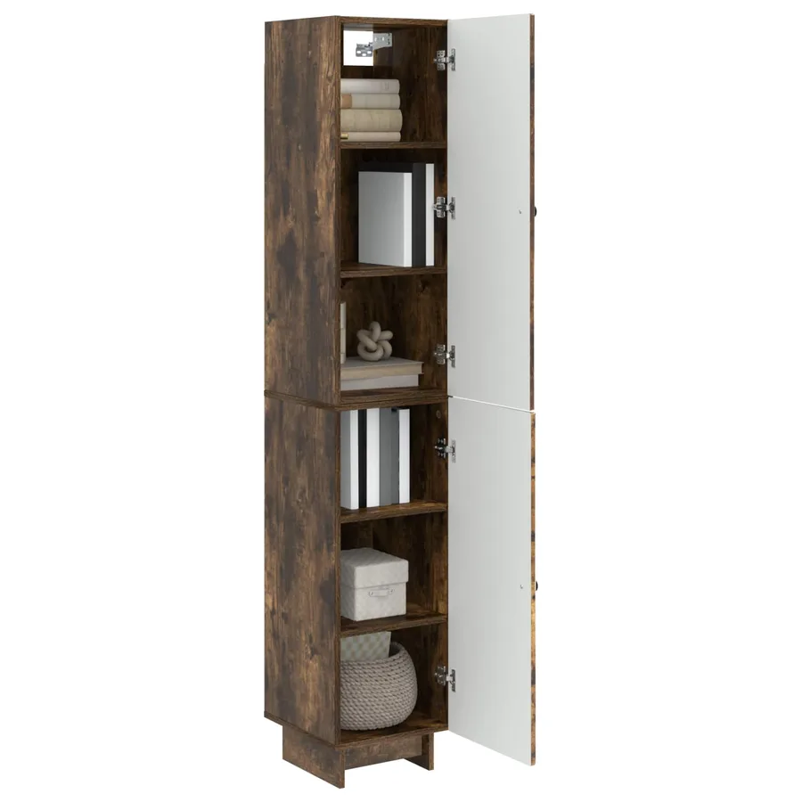 Ensemble de Meubles 2 pcs Chêne fumé 34,5 x 33 x 90 cm - 3