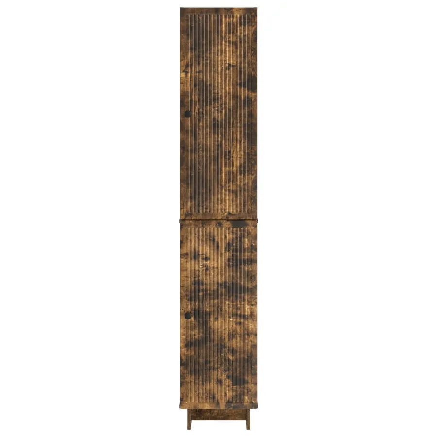 Ensemble de Meubles 2 pcs Chêne fumé 34,5 x 33 x 90 cm - 5