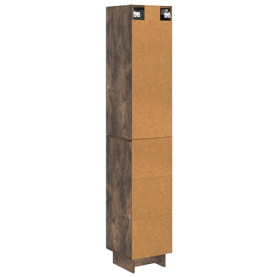 Ensemble de Meubles 2 pcs Chêne fumé 34,5 x 33 x 90 cm - 7