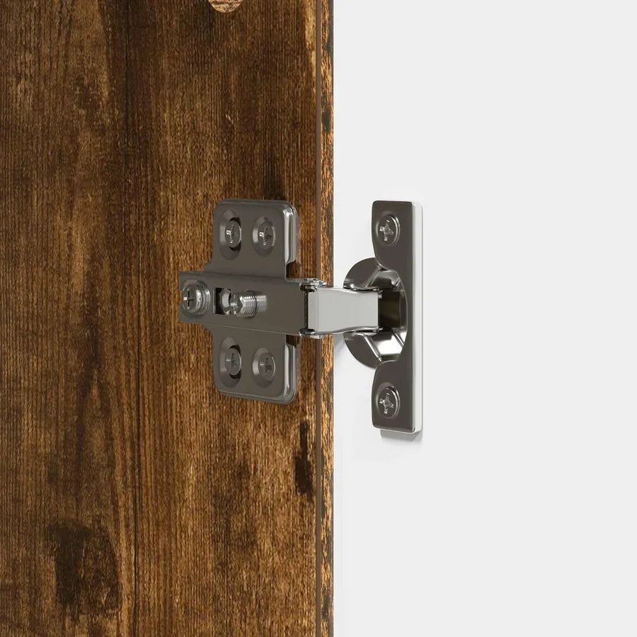 Ensemble de Meubles 2 pcs Chêne fumé 34,5 x 33 x 90 cm - 9