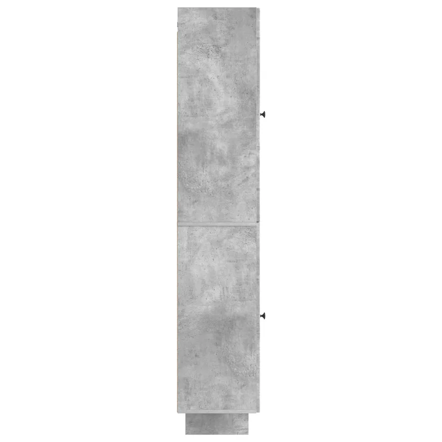Ensemble de Meubles 2 pcs Gris béton 34,5 x 33 x 90 cm - 6