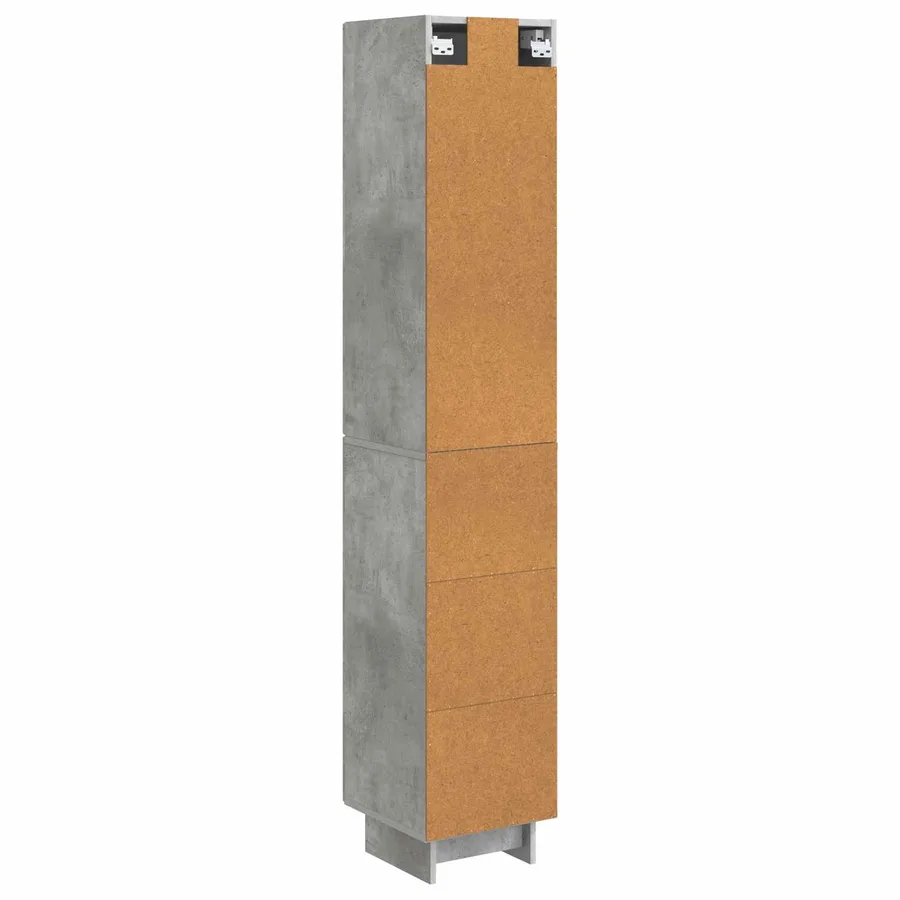 Ensemble de Meubles 2 pcs Gris béton 34,5 x 33 x 90 cm - 7