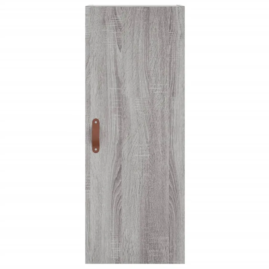 Buffet haut Sonoma gris 34,5x34x180 cm Bois d'ingénierie - 6
