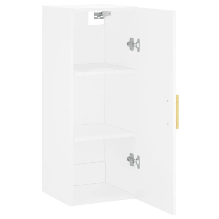 Armoire murale blanc 34,5x34x90 cm - 6