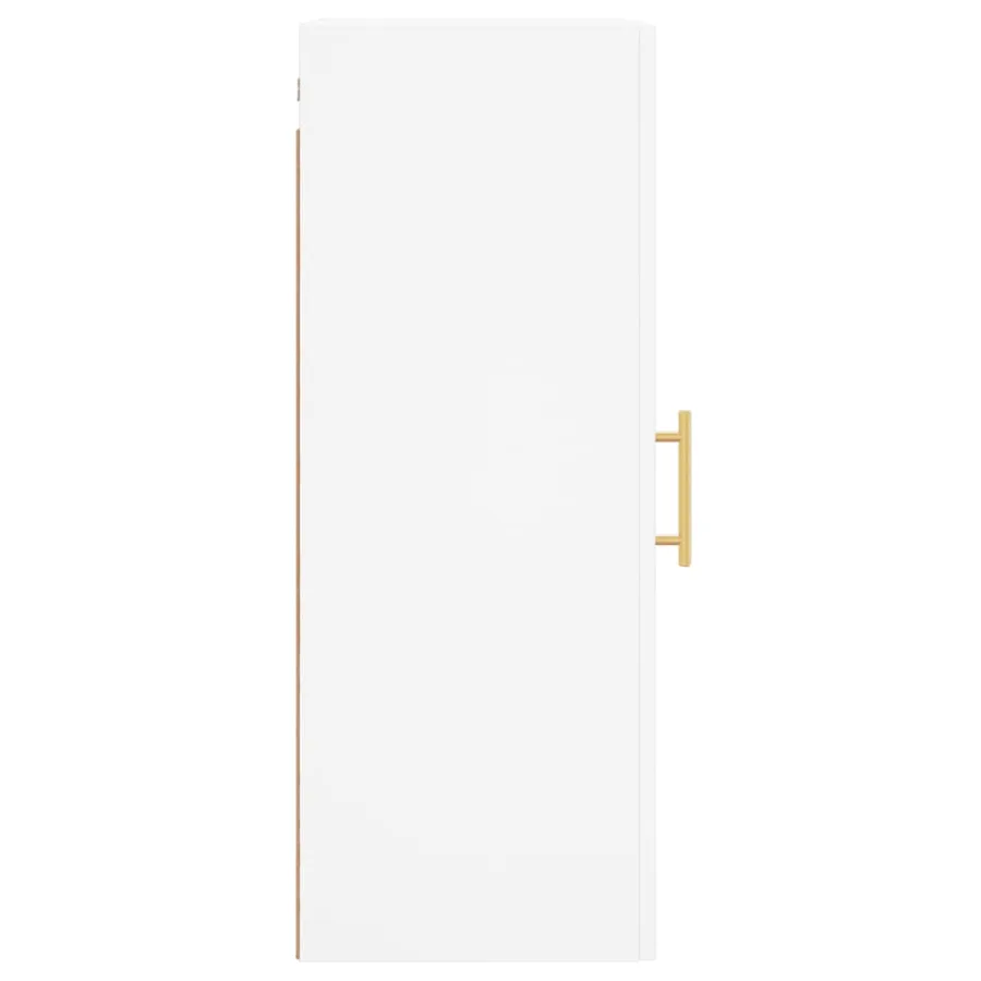 Armoire murale blanc 34,5x34x90 cm - 8