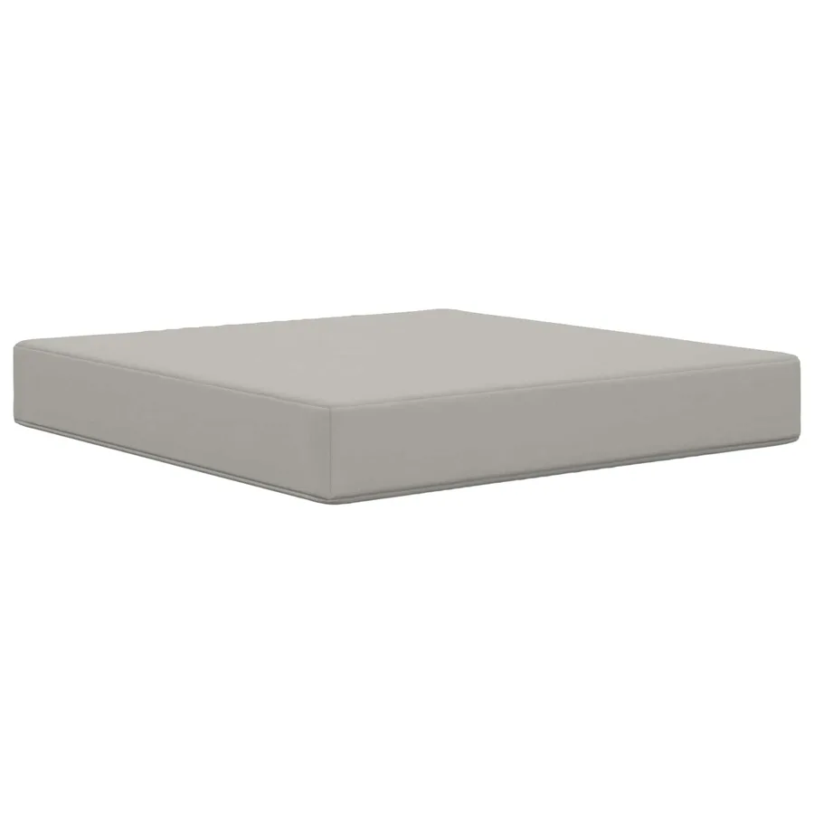 Coussin de canapé d'extérieur 3 pcs Gris Polyester - 4
