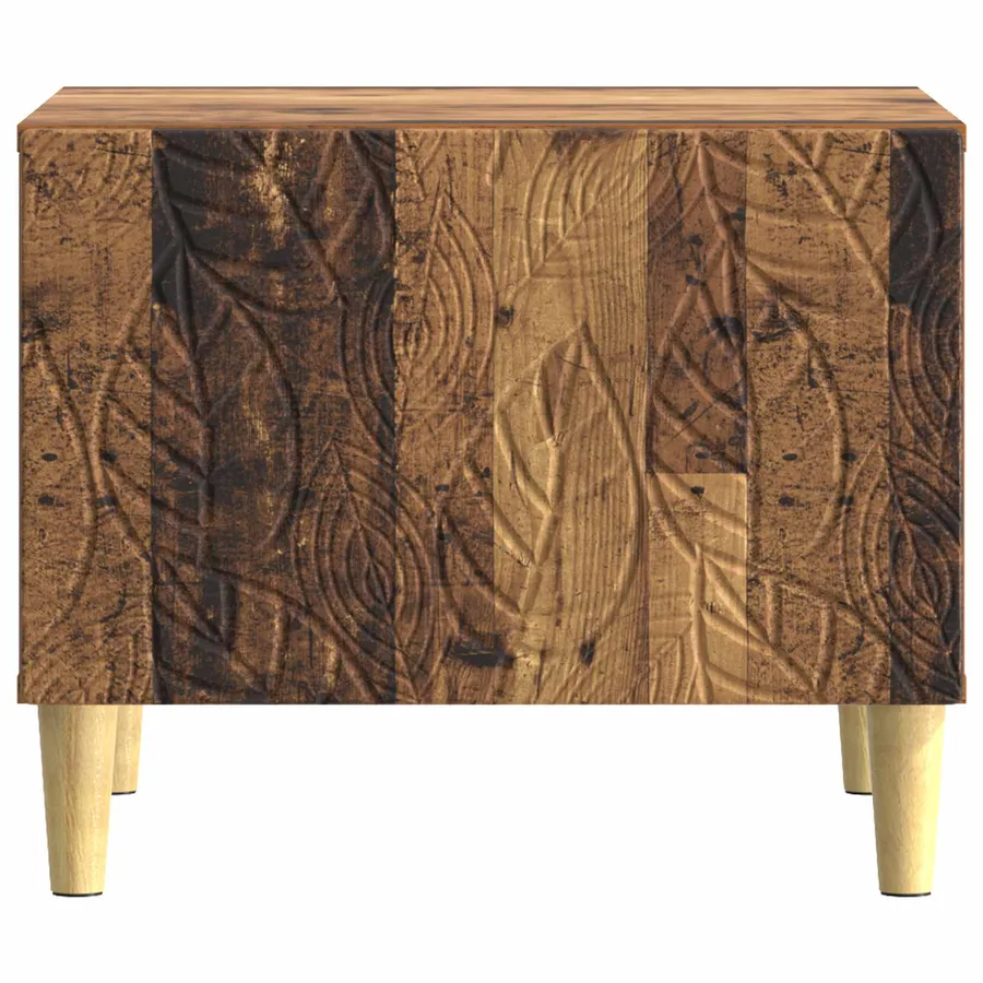 Table basse Bois ancien 50 x 49 x 40 cm Bois d'ingénierie - 4