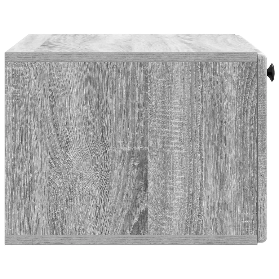 Meuble TV mural 59,5 x 41 x 30 cm Sonoma gris Bois d'ingénierie - 7
