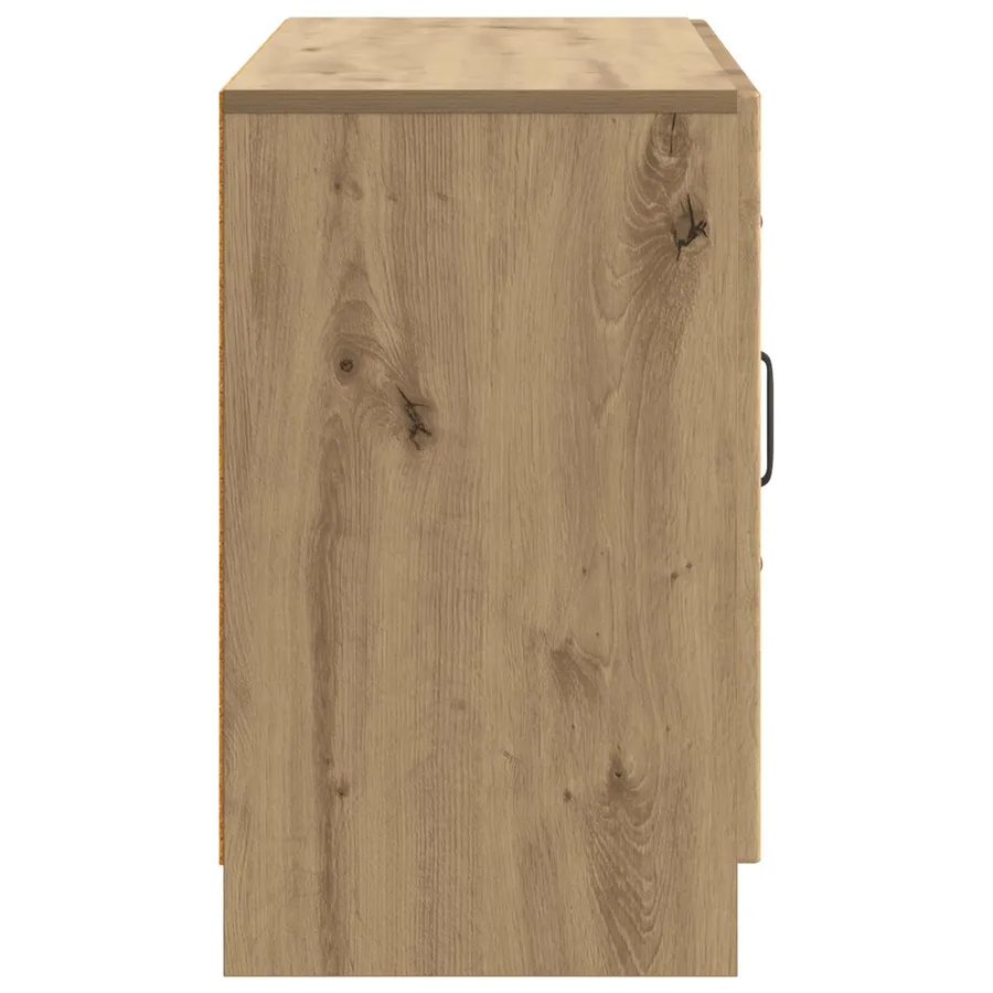 Buffet Chêne artisanal 89 x 34,5 x 57 cm Bois d'ingénierie - 7
