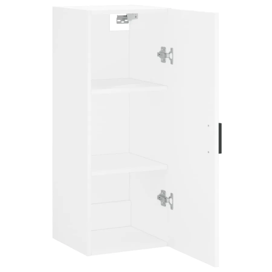 Armoire murale blanc 34,5x34x90 cm - 6