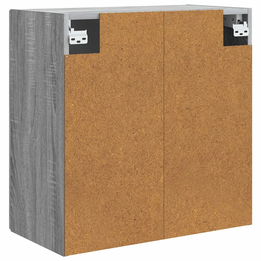 Armoire Murale Sonoma gris 59 x 31 x 60 cm Bois d'ingénierie - 6