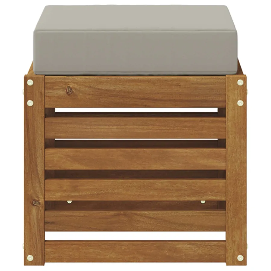 Banc de Jardin Bois d'Acacia Massif Naturel - 3