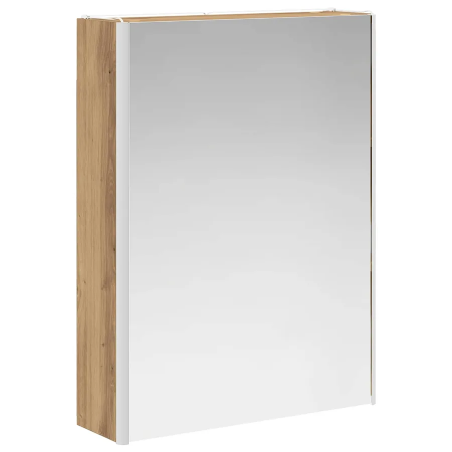 Ensemble d'armoire de salle de bain 5 pc Chêne artisanal - 5