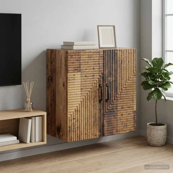 Armoire Murale Bois ancien 59 x 31 x 60 cm Bois d'ingénierie