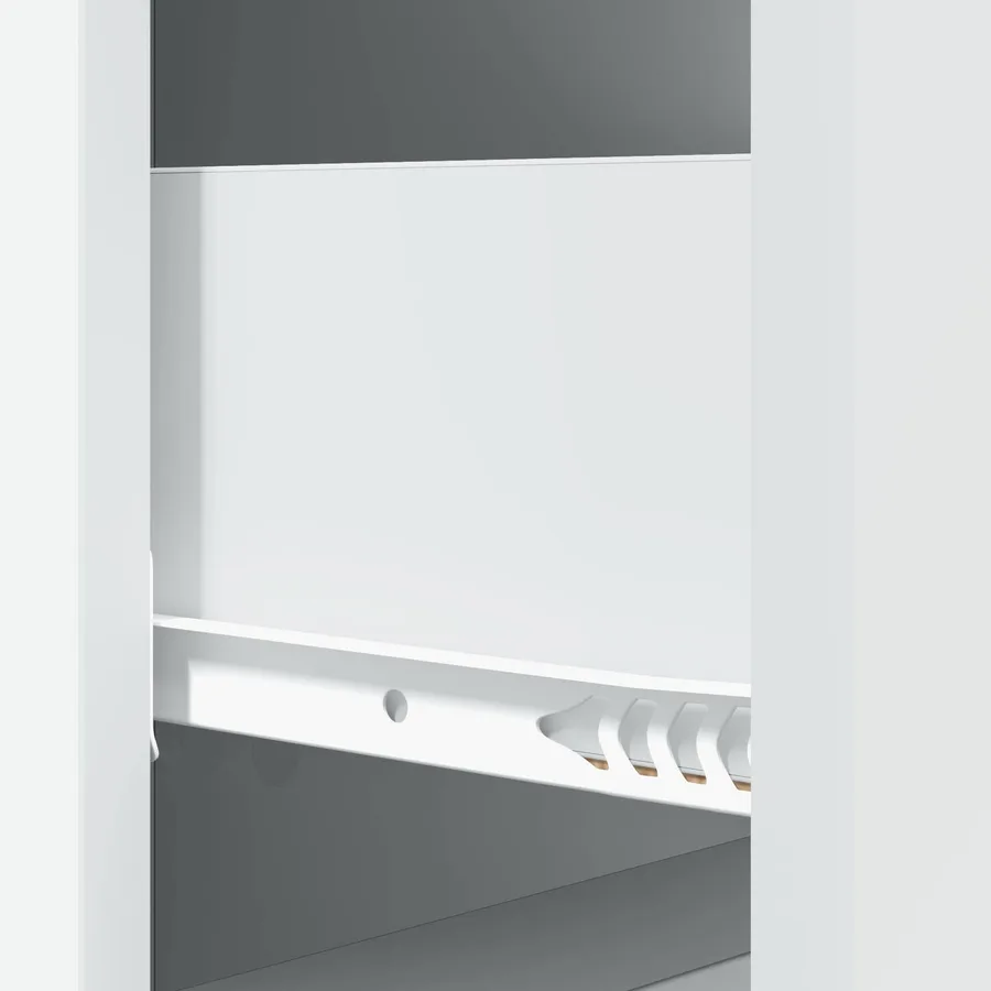 Armoire à tiroirs Blanc 33 x 34,5 x 87 cm Bois d'ingénierie - 8