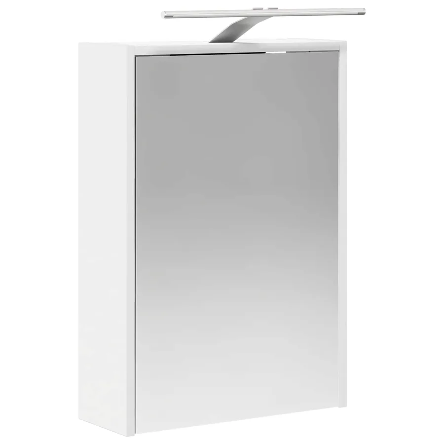 Ensemble d'armoire de salle de bain 5 pcs Blanc - 5